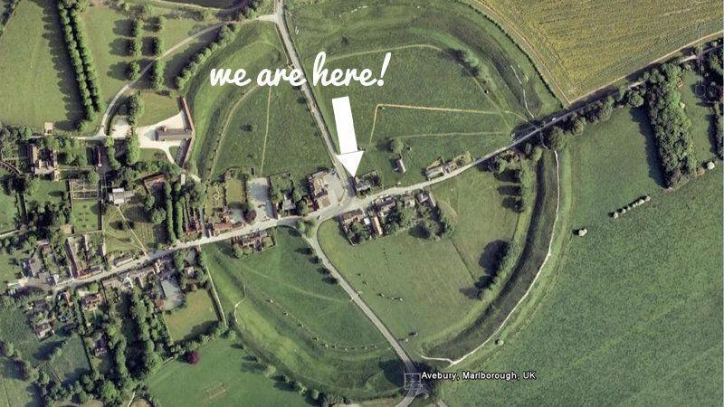 Silbury House Bed & Breakfast Avebury Ngoại thất bức ảnh